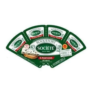 Société Roquefort AOP in portions (4x25g)