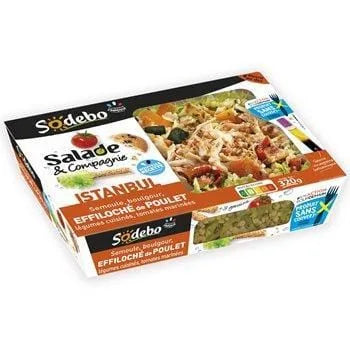 Salade &amp; Cie Sodebo Istanbul Poulet Taboulé - 320g