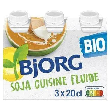 Bjorg Soja Cuisine Bio 3x200ml