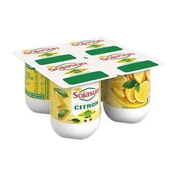 Dessert fruits mixés Sojasun Citron - 4x100g