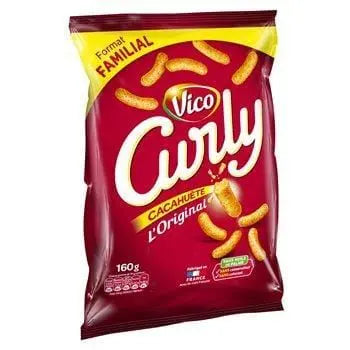 Curly Cacahuete 160g