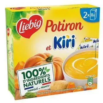 Liebig Pumpkin and Kiri Soup 2x30cl