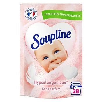 Soupline Hypoallergenic Softening Tablets (x28)