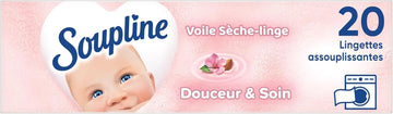 Soupline Softness & Care Fabric Softener Dryer Cloths (x20)
