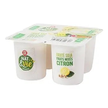 Nat&Vie Soy Specialty Lemon Fruit Blend - 4x100g