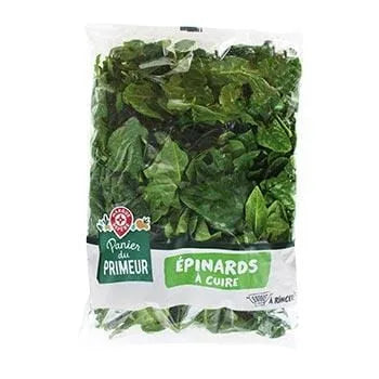Epinards à cuire Panier 400g