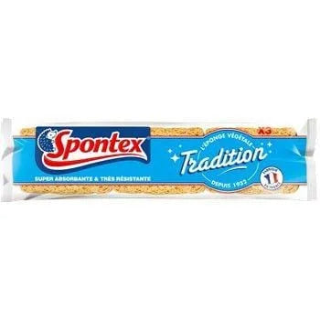 Eponges Spontex absorbantes Ecologique citron - 750ml