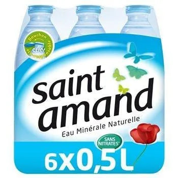 Eau minérale naturelle St Amand 6x50cl