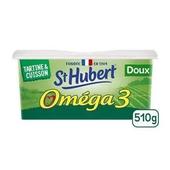 Matière grasse St Hubert Omega 3 - 52%mg - doux - 510g