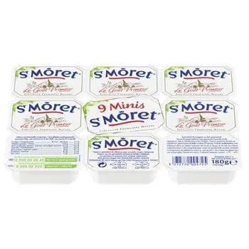 Fromage à tartiner St Môret Nature - 53%mg 9x20g