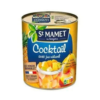Fruits au sirop St Mamet Cocktail - 500g