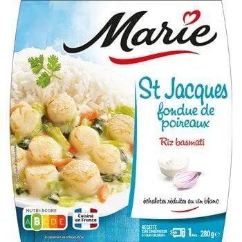 Marie Scallops Cream of Leek Rice 280g