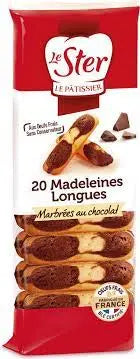 Le Ster Madelaines Long Marbled 250g (x20) 250g