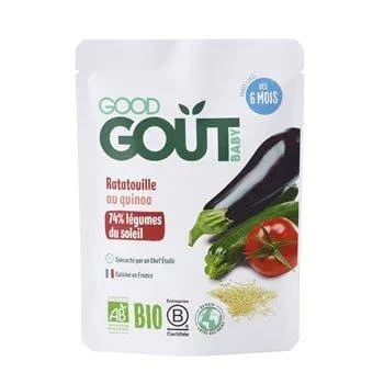 P'tit brassé Bio Nature sucré Fraise brassé - 6-9 mois 4x100g