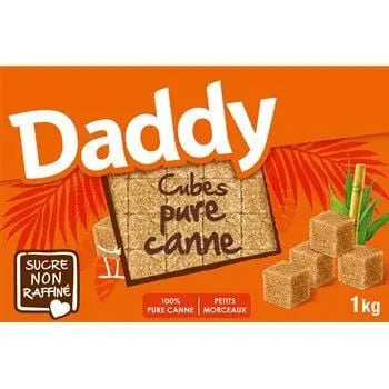 Daddy Cane Sugar Small Pieces 1kg