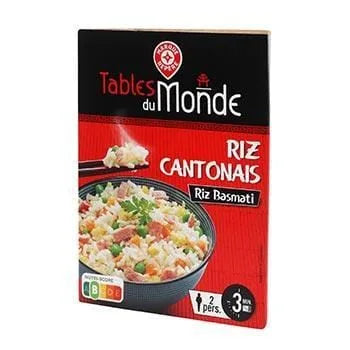 Riz cantonais Tables du Monde 400g