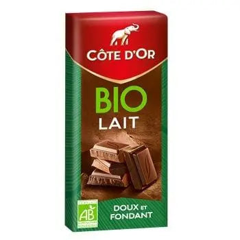 Cote d'Or Organic Milk Chocolate 150g