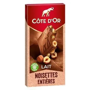 Cote d'Or Milk Chocolate Whole Hazelnuts 180g