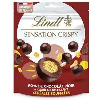 Lindt Sensation Crispy Dark Chocolate Blown Cereals 140g