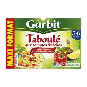 Garbit Fresh Tomato Tabbouleh 730g