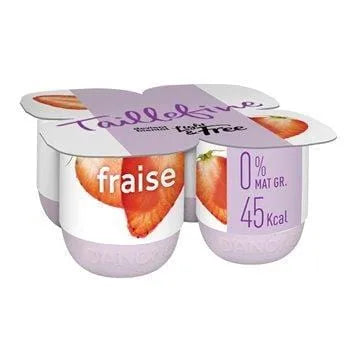 Yaourts Taillefine 0% Fraise  - 4x125g