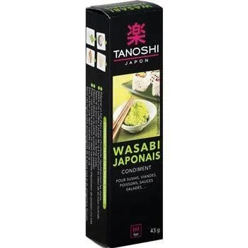 Wasabi Tanoshi Moutarde verte japonaise - 43g