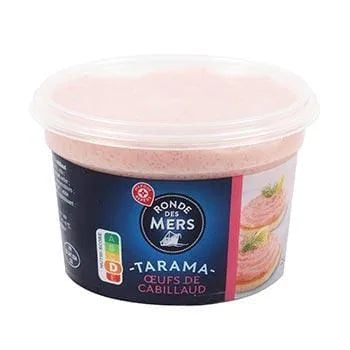 Tarama Ronde des Mers Oeufs de cabillaud - 250g