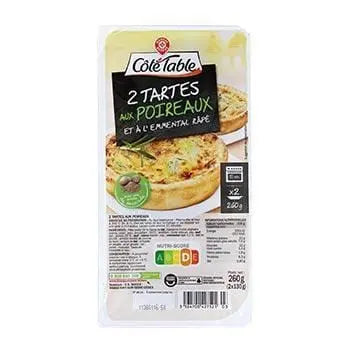 Cote Table Leek Pie (2x130g)