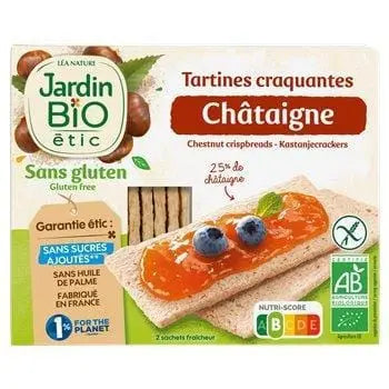 Jardin Bio Gluten Free Chataigne Toast 150g