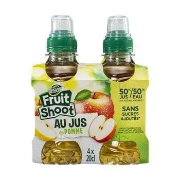 Boisson aux fruits Fruit Shoot  Au jus de pomme - 4x20cl