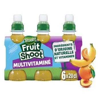 Boisson Fruit shoot Teisseire Multivamine - 6x20cl