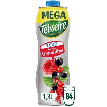 Teisseire Grenadine Sugar Syrup 1.3L