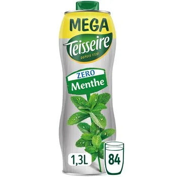Teisseire Sugar Free Mint Syrup 1.3L