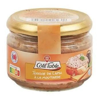Côté Table Rabbit Terrine with Mustard 180g