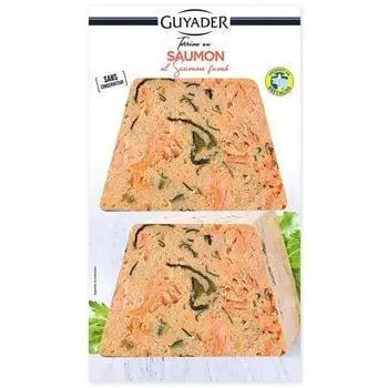 Guyader Salmon and Smoked Salmon Terrine 2x60g