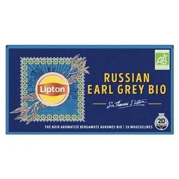 Lipton Organic Russian Earl Grey Tea 34g