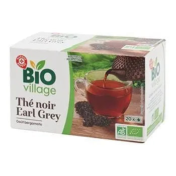 Bio Village Earl Grey Black Tea (x20) 40g