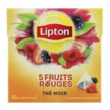 Lipton The Noir 5 Red Fruits (x20) 34g