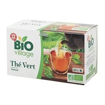 Bio Village Green Tea Bags (x20) 40g