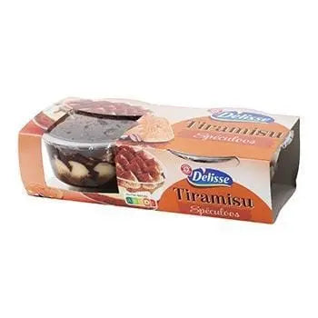Délisse Tiramisu Speculoos 2x100g