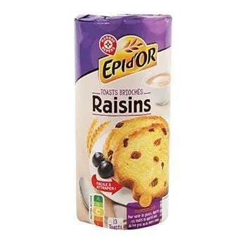 Epi d'Or Brioche Toasts Grape (x13) 150g
