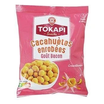Cacahuètes enrobées Tokapi Bacon - 150g