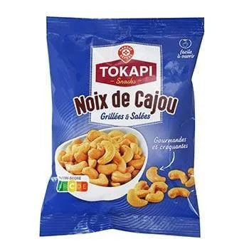 Noix de cajou grillées Tokapi Salées - 125g