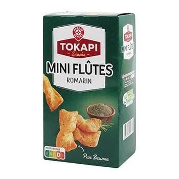 Mini-flûtes feuilletéesTokapi Romarin - 100g