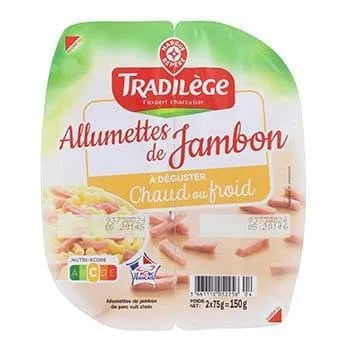 Allumettes de jambon Tradilège 2x75g