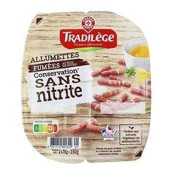 Allumettes fumées Tradilège Sans nitrite - 2x75g