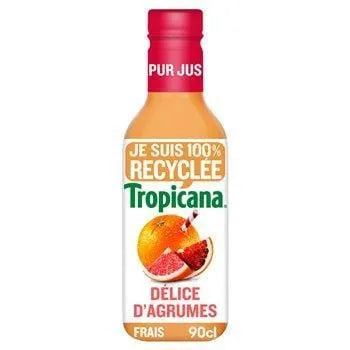 Pur jus de fruits Tropicana Pur Premium ruby breakfast 90cl
