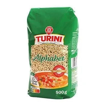 Pâtes Alphabet Turini 500g