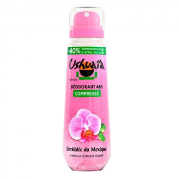 Ushuaia Spray Déodorant Compressé Orchidée du Mexique 100ml