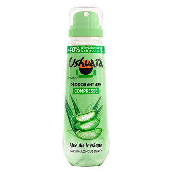 Ushuaia Spray Déodorant Compressé Aloé du Mexique 100ml